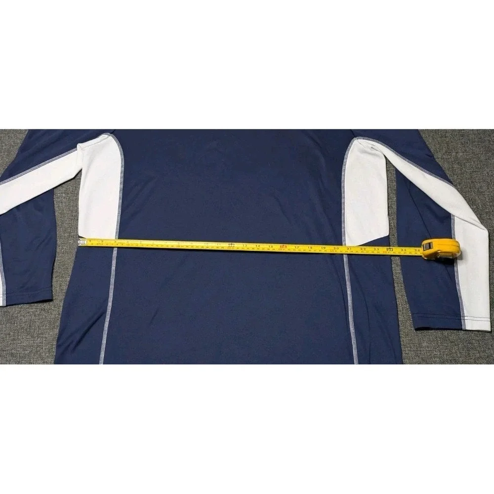 Majestic Detroit Tigers Sports Shirt‎ 2XL MLB Long Sleeve Quarter Zip Sweatshirt